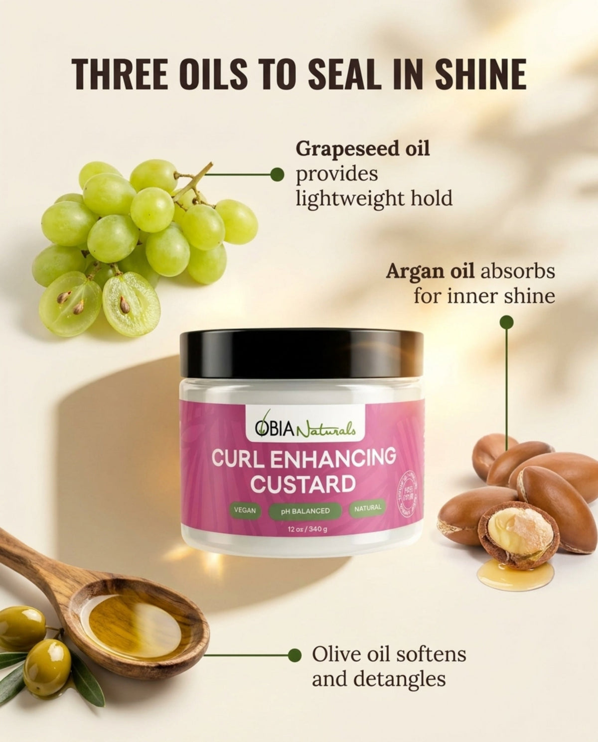 OBIA Naturals Curl Enhancing Custard