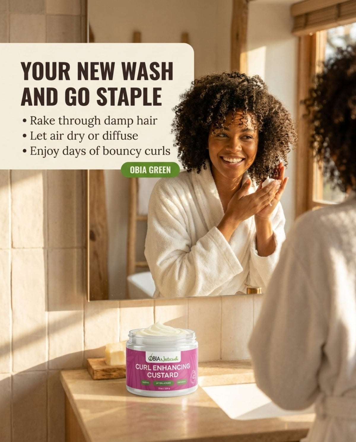 OBIA Naturals Curl Enhancing Custard