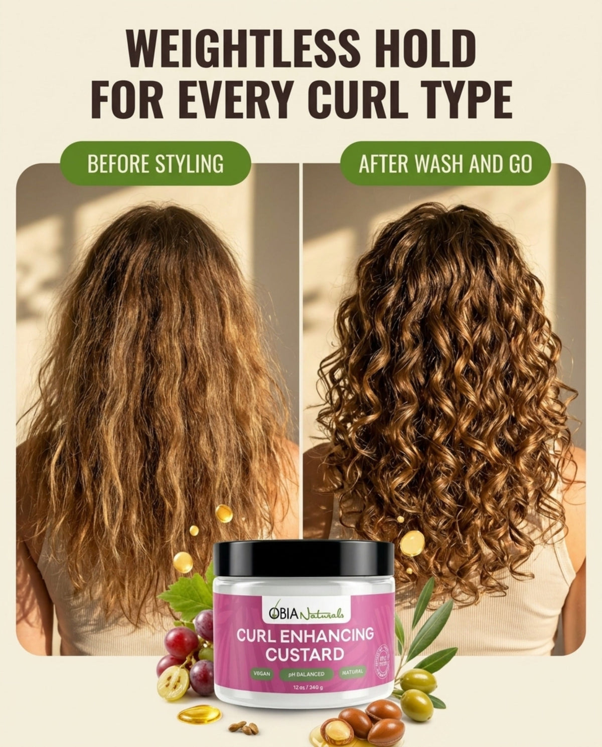 OBIA Naturals Curl Enhancing Custard