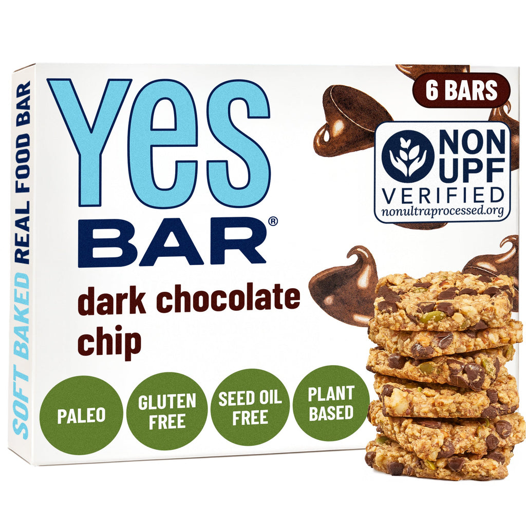 Yes Bar Dark Chocolate Chip Six Pack
