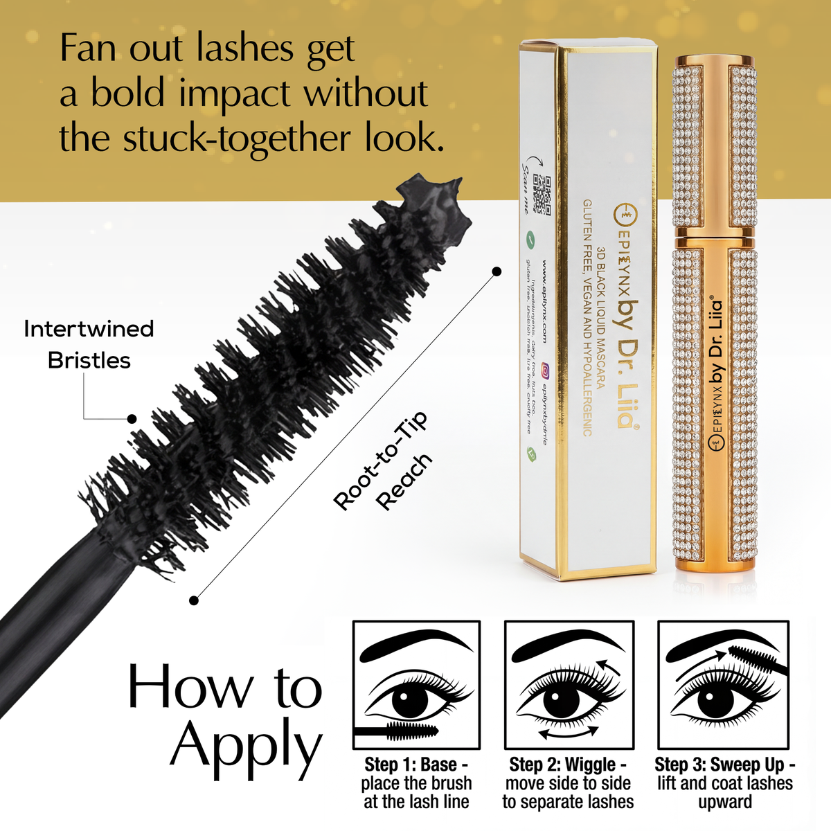 EpiLynx Volumizing Mascara for Sensitive Eyes