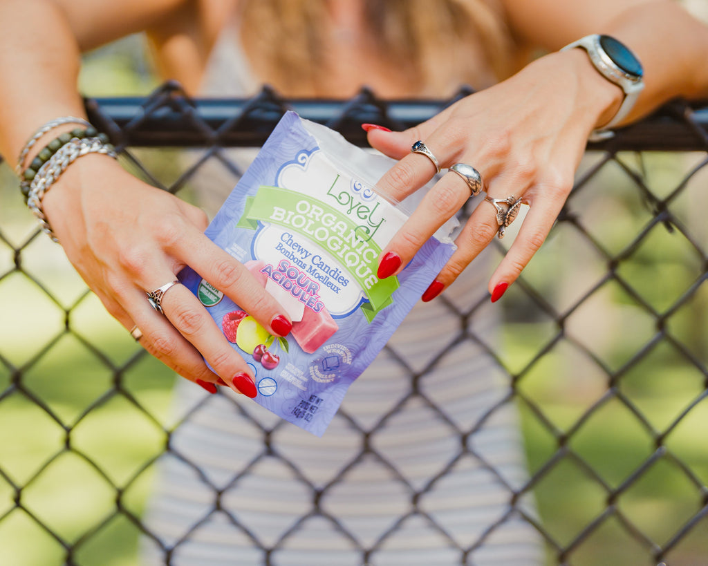 Lovely Organic Sour Chewy Candies