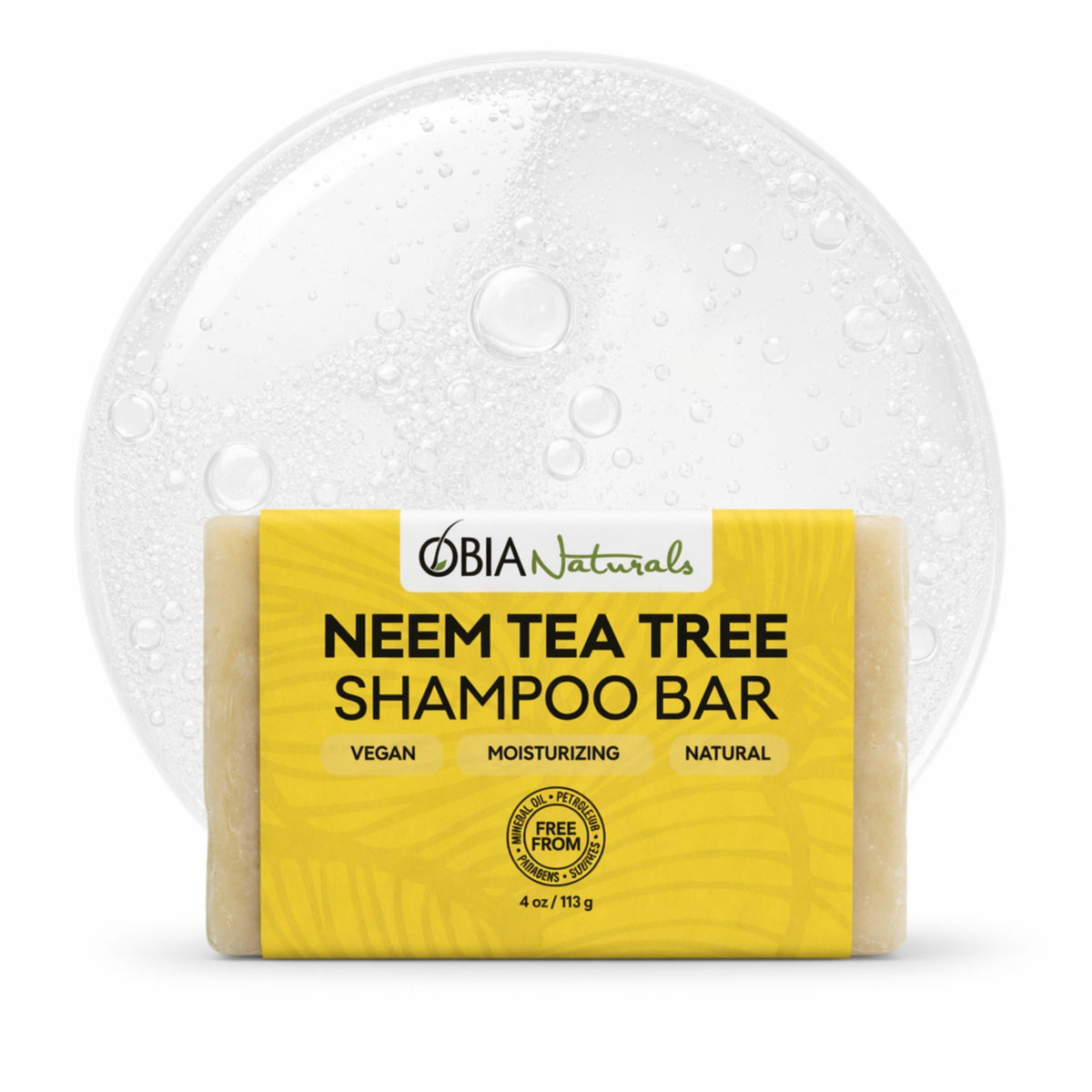 OBIA Naturals Neem Tea Tree Shampoo Bar
