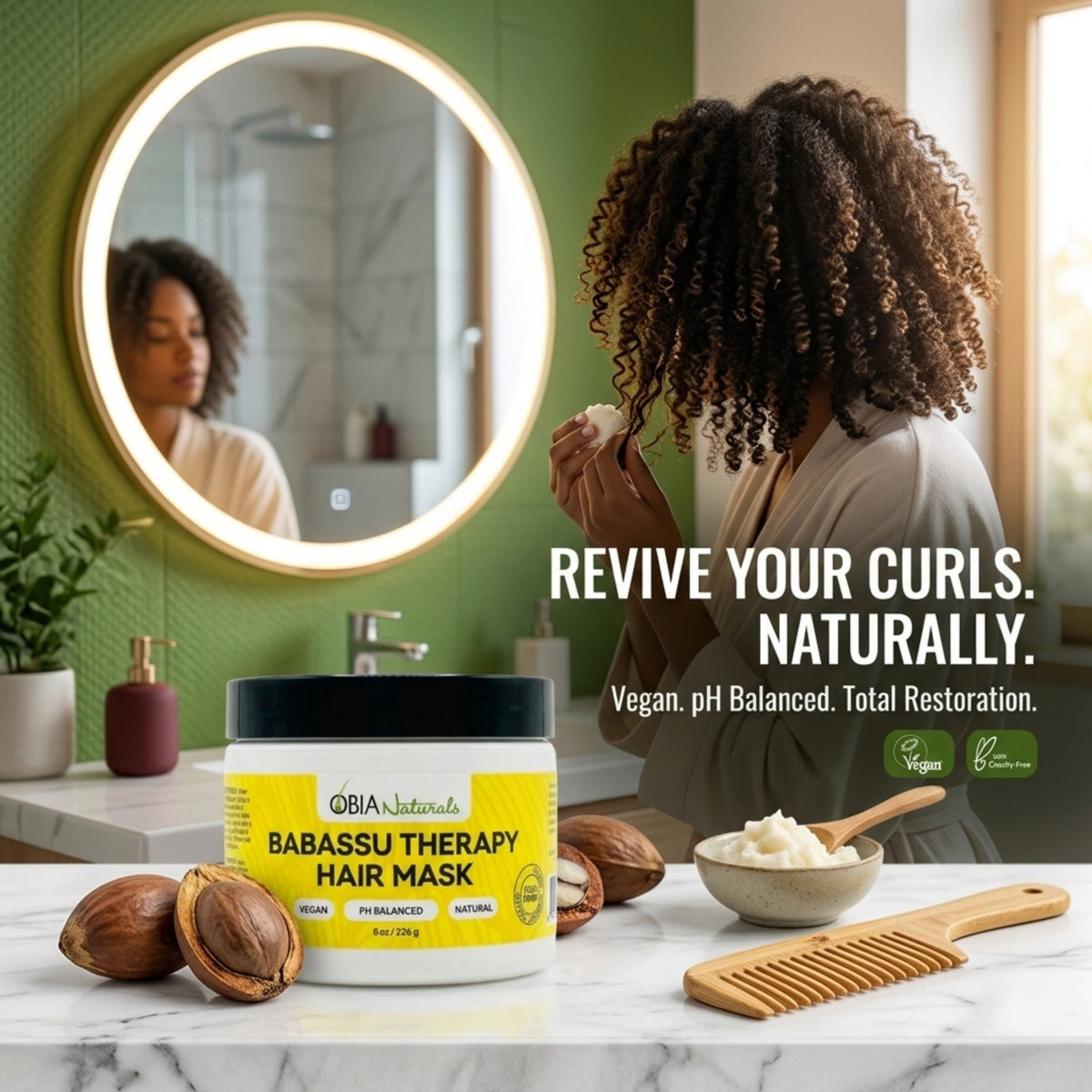 OBIA Naturals Babassu Hair Therapy Mask