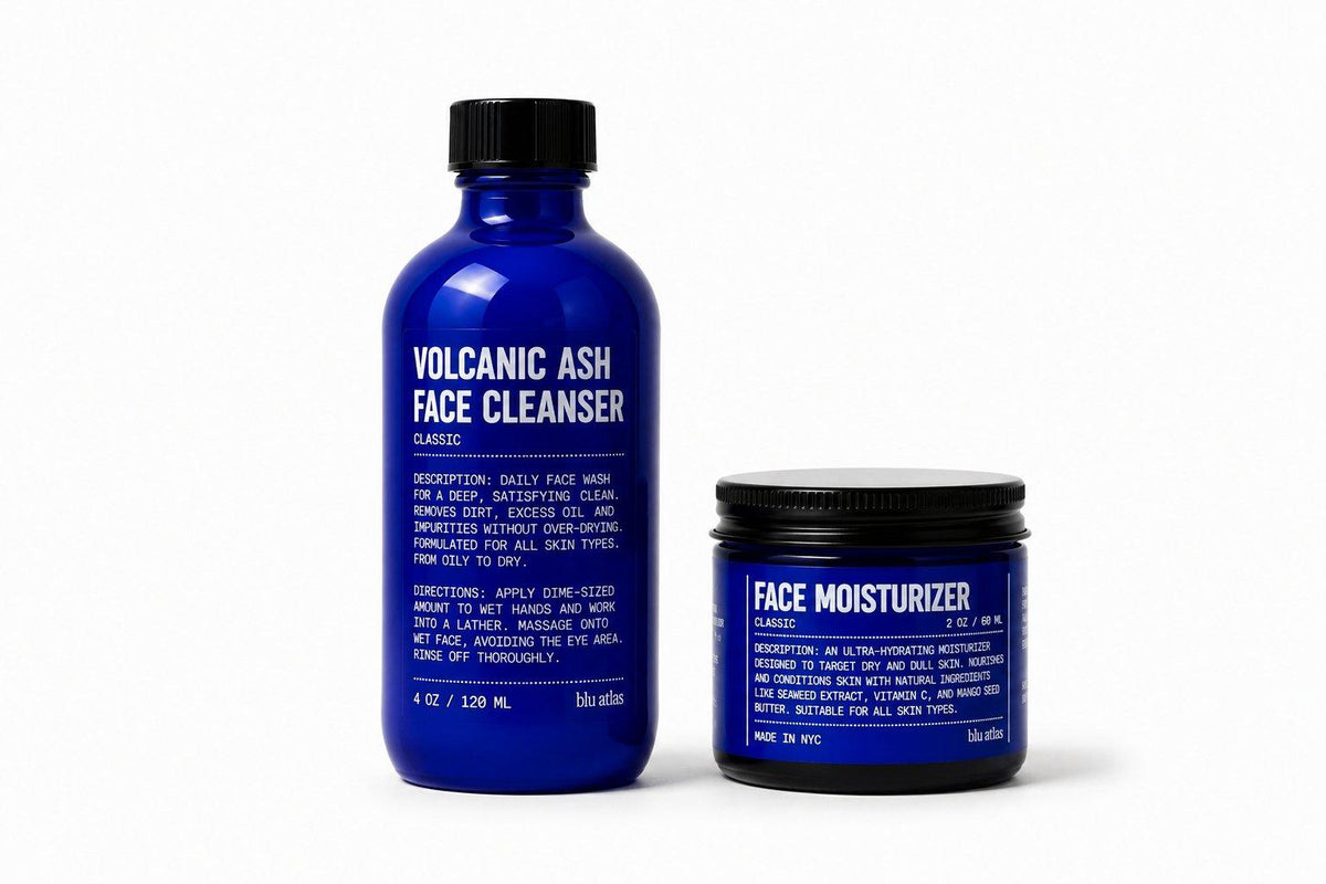 Blu Atlas Face Essentials (Cleanser + Moisturizer)